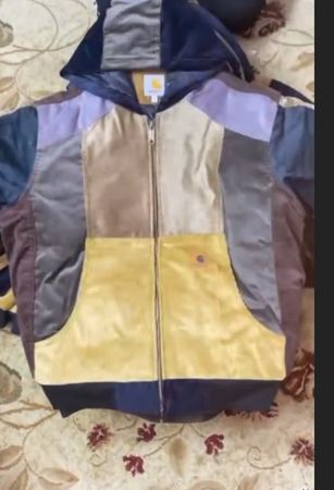 Veste en velours côtelé Carhartt Rework style 15 pièces