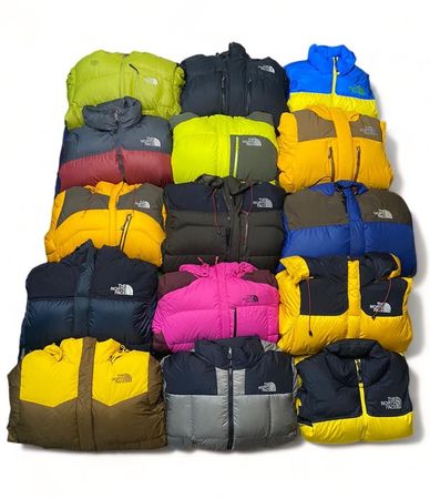 Die northface Pufferjacken 15 Stück