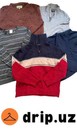 Tommy and Barbour Sweater Collection - Wool, Quarter Zips and Chunky/Boxy fits included