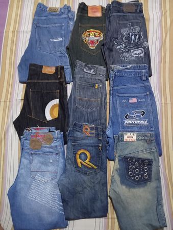 Men Designer Baggy Jeans 19 pcs