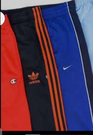 Nike  adidas track pents
