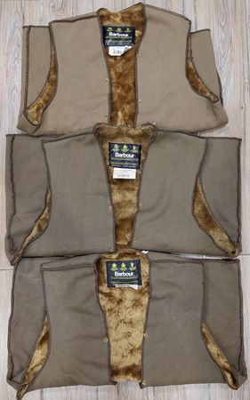 Branded Barbour Liners - 6 Pieces