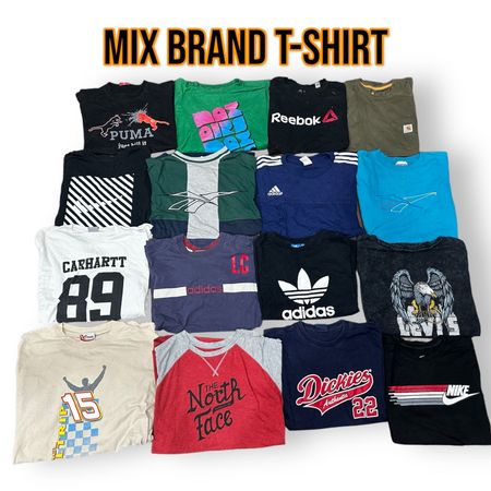 Mix branded tshirts 250 pieces