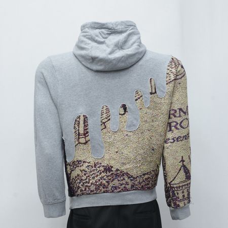 CR2212 Reworked Tapestry Hoodie