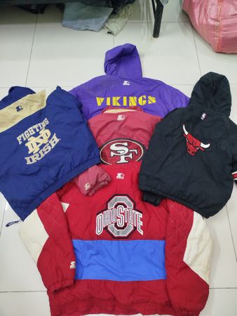 Vintage NFL NHL Starter Jackets