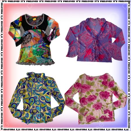 Mix de hauts maximalistes Y2K (SS-611)