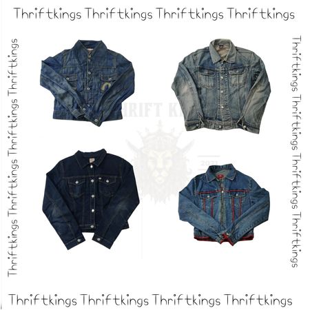 Vestes en denim de marque Premium