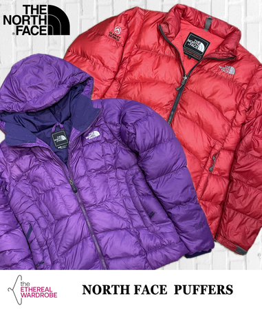 Ensemble de 12 doudounes North Face