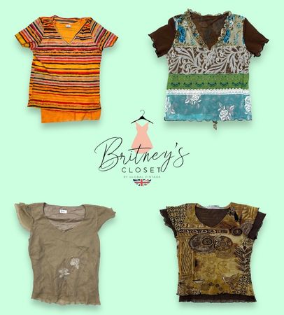 Y2K Mix Blouses - 11 Pieces