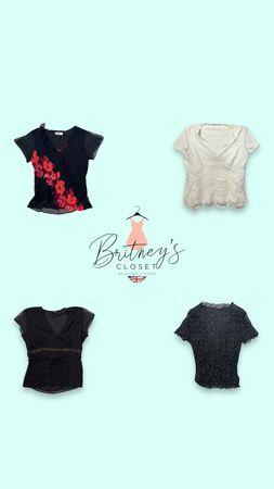 Y2K Mix Blouses - 11 Pieces