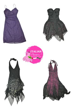 Ultimate Dream Y2K Bling Dresses