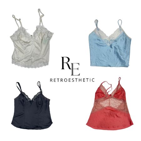 Hauts en soie Y2K (SR-687)