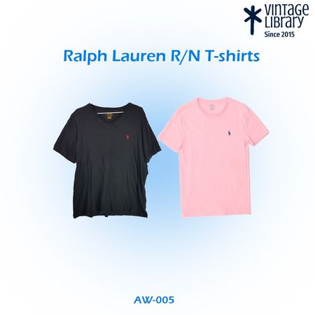 T-shirts à col rond pour hommes Ralph Lauren