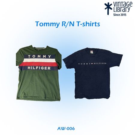 T-shirts à col rond pour hommes Tommy, 20 pièces