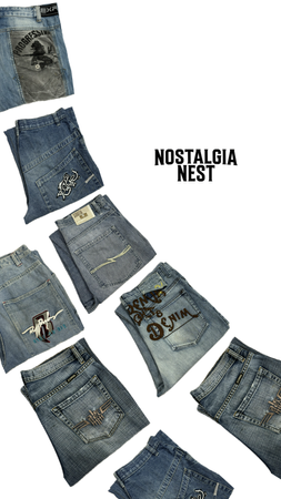 Y2K Hip Hop Jeans (1)