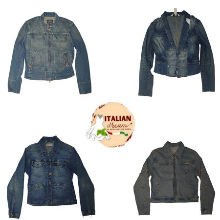 Vestes en denim uniques Y2K