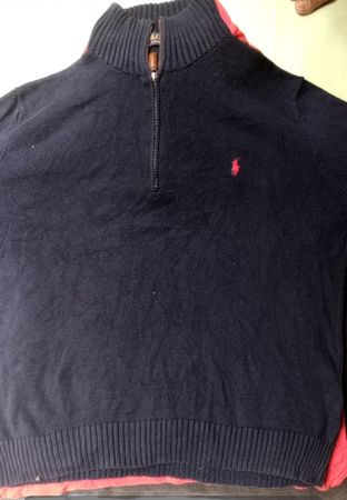 POLO RALPH LAUREN SWEAT À COL ZIPPER 25PCS