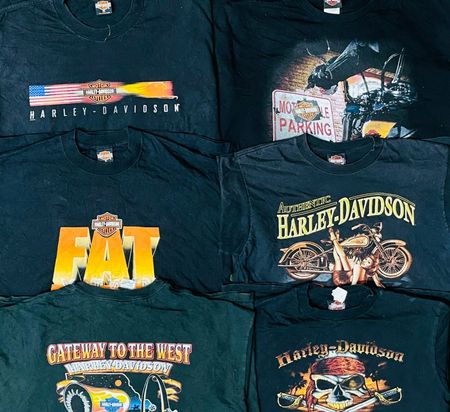 T-shirts Harley Davidson 30 pièces