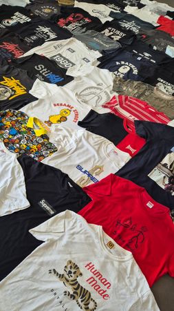 300PCS FROM JAPAN - HYPE BUNDLE - STUSSY/SUPREME/EVISU/BAPE/CDG