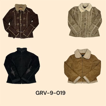 Veste en shearling style Kristy congnas Y2k (GRV-9-019)