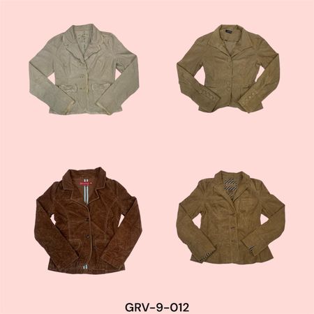 Veste emblématique en denim Y2K authentique (grv-9-012)