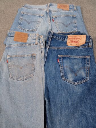 HD268 Hommes Premium Levis 501 Jeans - 24 pcs