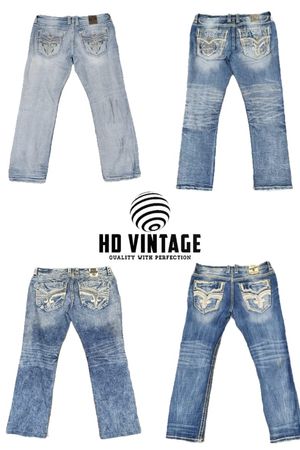 Jean Homme Premium Rock Revival HD266 - 8 pcs