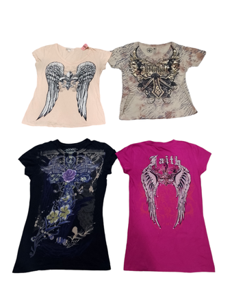 T-shirts Affliction Style - 18 pcs - 4/9/24