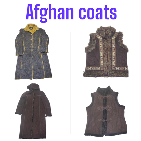 MANTEAUX AFGHANS VINTAGE