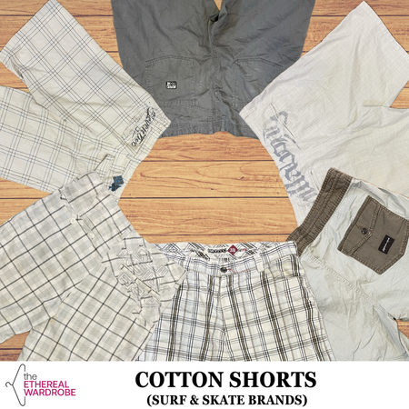 Surf and Skate Brand Cotton Shorts ( Quiksilver, billabong, Rip Curl ) abd other top brands