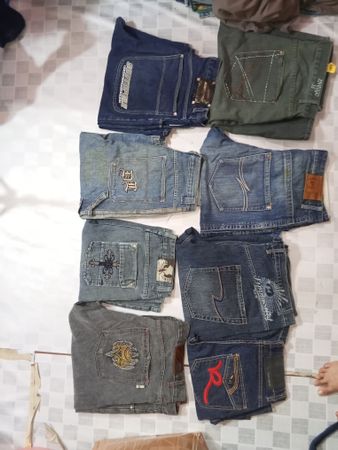 s.no 54 south pole rocka wear et autres marques mélangées 17 paires de shorts