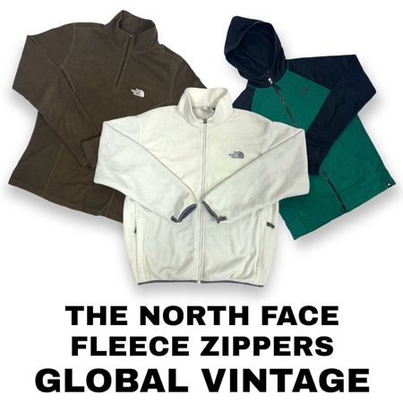 Les zips en polaire The North Face - 10 pièces