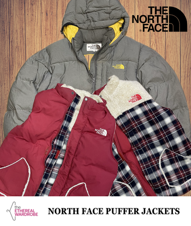 North Face Doudounes 12 pièces