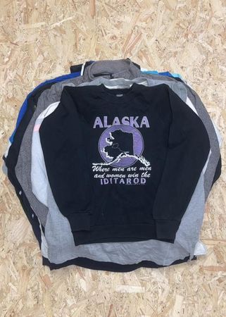 Printed / Embroidered Sweatshirts and Hoodies Vintage x 30