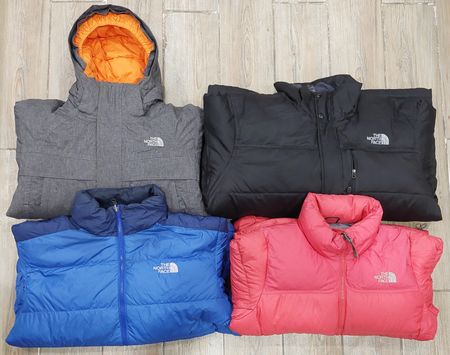 Vestes Puffer The North Face de marque - 5 pièces
