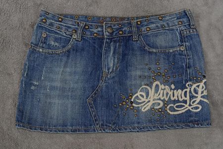 Jupes en denim CR2352 Y2K - 15 pièces