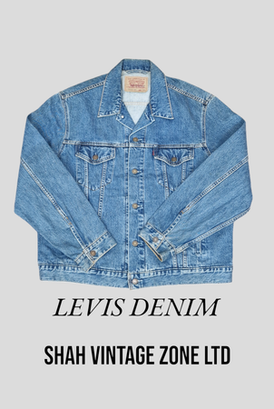 Veste en denim pour hommes Levis