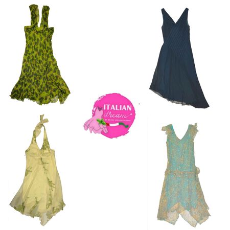 Robe mixte imprimée pastel Y2K