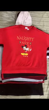 Conjunto de 38 peças de moletons