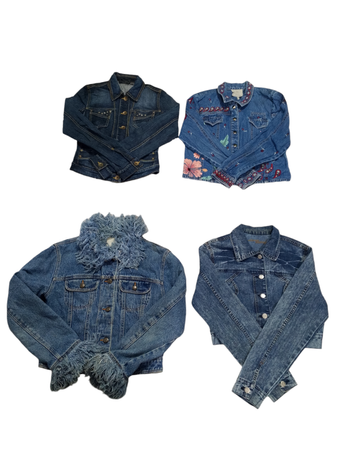Vestes en denim uniques et funky - 13 pcs - 18/9/24