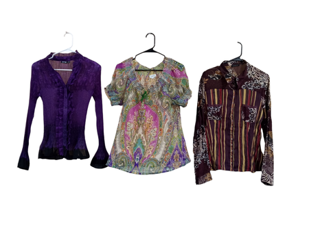 Blouses Grunge Élégantes - 11 pcs - 18/9/24