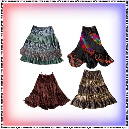 Jupe d'automne Renaissance Mix (SS-678)