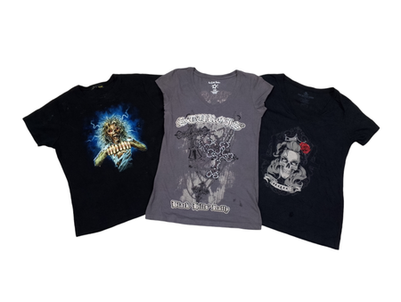 T-shirts style Affliction pour femmes - 10 pièces - 19/9/24