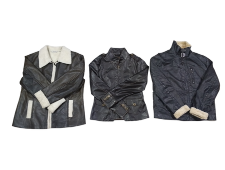 Veste en cuir structure des années 90 - 14 pièces - 19/9/24