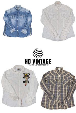 HD318 Hommes True Religion/Polo/Ed Hardy Chemises - 10 pcs