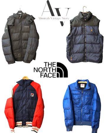 Levis, montbell, RL, Nautica, Fila, vestes matelassées TH