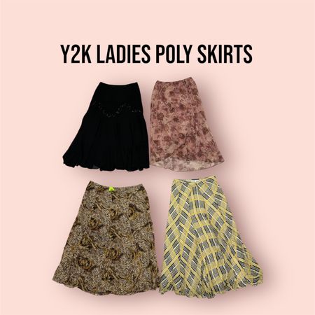 Jupes en polyester pour femmes Y2K