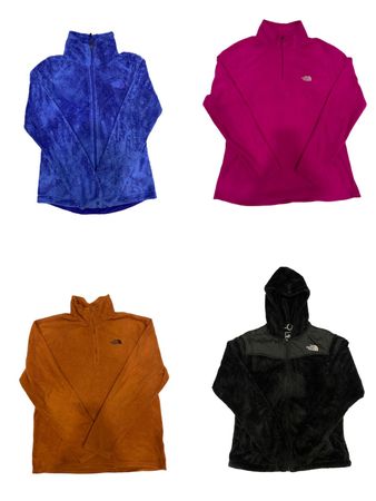 Les vestes en polaire The North Face.