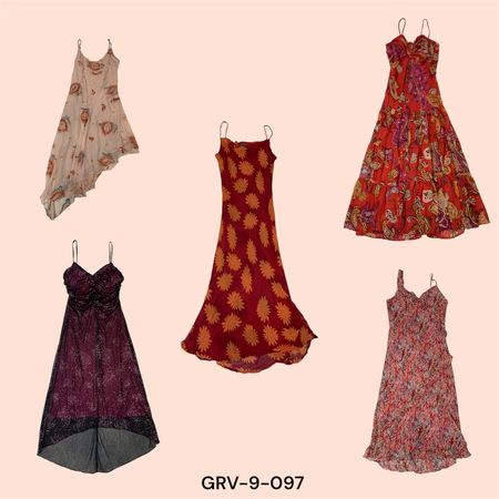 Robe de fée en poly Y2K – Charme vintage avec élégance moderne (9-097)
