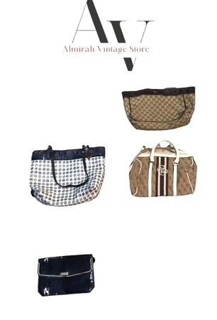 Gucci and coach bags